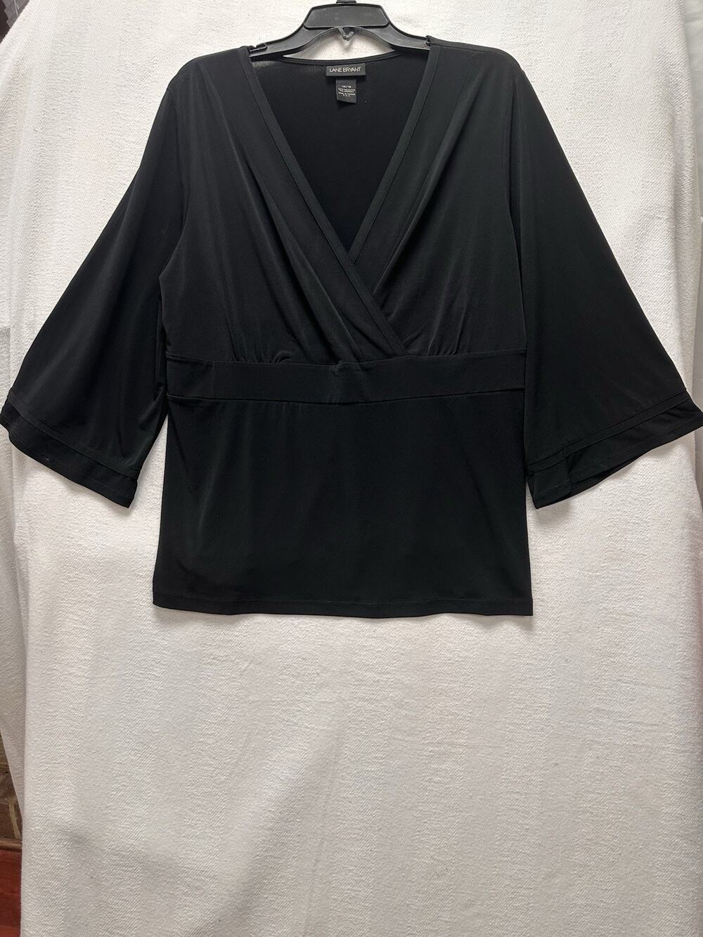 Lane Bryant Women’s Black 14/16 Whimsigoth Halloween Top Witchy Fairy Goth